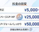 ホームページ・LPを予算に合わせて作ります 「名刺代わりのサイトが欲しい」を最短で。相談・見積り無料 イメージ4