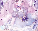可愛くてキラキラしたイラストを描きます ロリータ、魔法少女、量産型、スイーツ系などを描くのが得意です イメージ6