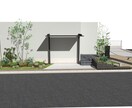 情景表紙付！オシャレな外構図面(Sサイズ)書きます 現役プランナー作成！150㎡未満の外構平面図パース図 イメージ5