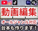 YouTube動画編集からサムネまで一括対応します ／TikTokやリールも対応！企画から編集まで徹底サポート！ イメージ1