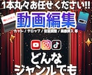 YouTube動画、ショート動画編集承ります ジャンル問わず、イメージを実現します！ イメージ1
