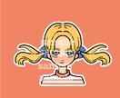 かわいいイラスト描きます ポップもレトロも可愛いイラストかきます イメージ1