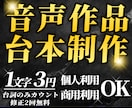 シチュエーションボイス台本を制作します 企画相談から台本制作まで、音声作品制作をお手伝いします イメージ1