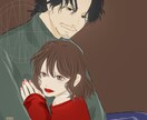 目力で目を引く！個性派キャラ絵、お描きします ◆心の中に居る【その人】の具現化を物書き兼業絵師がサポート！ イメージ2
