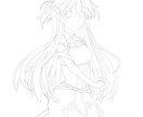 デジタル絵のペン入れ、線画、ゴミ消し手伝います ペン入れが面倒なあなたへ楽にイラストを描きたいあなたへ イメージ2