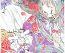 夢イラスト、同人表紙、小説挿し絵、描きます 自分と彼の絵が欲しい！自分の作品を彩るイラストが欲しい！人へ イメージ3