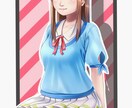 少しクセのあるかわいい女の子を描きます あなただけの理想のかわいいガール！！ イメージ4