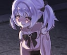 ポップで可愛い女の子を描きます アイコン制作。地雷/量産/V系 イメージ5
