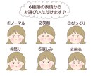 ブログやSNSで使える、ゆる絵全身アイコン描きます 文字入れやポーズ指定で個性的な全身アイコンつくりませんか？ イメージ3