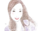 お写真から|やわらかく整える似顔絵を制作します 顔出ししすぎず、雰囲気を伝えたい方に イメージ4