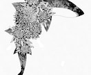細かい線画制作いたします 世界観のある綺麗目なイラストを制作いたします。 イメージ4