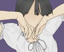 人物写真をイラスト化します アイコンでも使える人物写真を柔らかくイラスト化します イメージ6