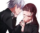かっこかわいく綺麗な夢絵・イラスト描きます サムネ用イラストなど受け付けしております！ イメージ1