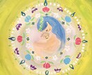 世界にひとつだけのお子様とお母さんの似顔絵描きます 親子に感じたオーラやイメージを表現して絵にします✨ イメージ1