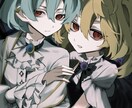 先着一名のみ大幅値下げ！一枚絵、イラスト描きます 商用利用OK！理想のイラスト描きます！ イメージ1