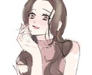 大人可愛い♡ナチュラルアイコン描きます コスメや美容、女性向けのイラストです。 イメージ6