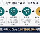 経営・事業の課題を壁打ち・整理します 外資系コンサル経験10年以上｜60分で論点と次の一手を整理 イメージ3