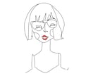 SNS用のアイコンを作成します 個性派／シンプルでおしゃれなアイコンイラスト イメージ1