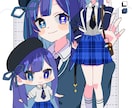 かわいいデフォルメ調の詰め込みイラスト描きます 親しみやすいデフォルメイラスト詰め込みます！ イメージ6