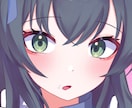 SNS用アイコン作成いたします 厚塗りでパッと目を引くアイコンを描きます イメージ1