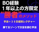 バイナリーオプション手法｜勝者のメソッド伝授します 根拠があるから強い。エントリーゾーンをテンプレートで可視化。 イメージ1
