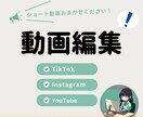 TikTok等のSNS用ショート動画編集します 見やすさやテンポの良さを大切に制作しています♪ イメージ1