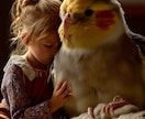 AIでうちの子（小鳥限定動画）をおっきくします SNSでアップしているインコをAIで大きくする動画生成です イメージ4