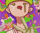 アイコン、キャラデザ、立ち絵等お届けします 雰囲気あるイラスト制作致します！ イメージ4