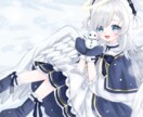 かわいいイラスト作成します アイコン、一枚絵、立ち絵などかわいく描きます！ イメージ1