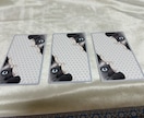 3択リーディングを自分の悩みに合わせて引けます 展開した3枚のタロットカードから直感で1枚を選んでください！ イメージ4