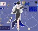 アイコン・立ち絵・キャラデザ・一枚イラスト承ります 様々な用途でご利用いただけるイラスト制作、お任せください イメージ6
