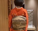 呉服歴10年！小紋、紬等の出張着付け致します 名古屋帯で着る♪【プロにおまかせください】 イメージ2