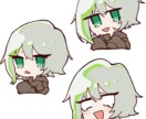 デフォルメのイラストかきます SNSのアイコンや動画用、配信用にもお使いください! イメージ2