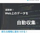 スクレイピングで画像を自動収集します Web上のデータを活用して、差をつける戦略に繋げませんか？ イメージ1