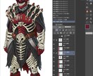 防具や空想動物のデザインをします PSO2esイラストコンテスト、ノミネート歴アリ！ イメージ4