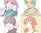 ポップなSNS向けアイコンを描きます 格安で可愛いSNS向けアイコンをお描きします！ イメージ2