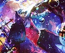 色鮮やかで目を惹く美しいイラスト描きます サムネイルやMV、TRPGの立ち絵などに！ イメージ1