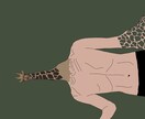ご希望に沿った作品を送ります ⭐️最短1日⭐️シリアスな感じや、シュールな絵 イメージ2