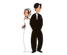 シンプル可愛い似顔絵描きます SNSアイコンや結婚式アイテム、プレゼント等にオススメです！ イメージ4