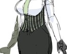 簡単なTRPG立ち絵を描きます 手軽に遊びたい方向けの簡単なイラストになります イメージ1