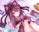 イラスト制作いたします 要望に沿った可愛いアイコン、一枚絵等々描かせて頂きます イメージ5