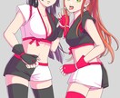 ぱきっとした女子イラスト描きます 明るい雰囲気の女子キャラ／男子もOK! イメージ2