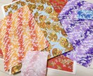 友禅和紙で鶴や亀を折ります ✳︎京都の和紙を取り寄せてさまざまな鶴亀を作っています！✳︎ イメージ5