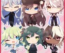 全身SDイラスト制作いたします *+動画・グッズ等様々な用途で使用可能です！+* イメージ4