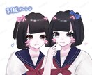 SNSなので目につく可愛いイラスト描きます SNSアイコンやヘッダー、歌みたサムネ描きます！ イメージ4