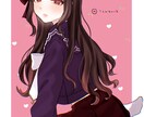 SNSアイコン・動画サムネ・立ち絵を描きます ふわふわとした色彩で可愛くちょっと大人可愛いを描きます！ イメージ2