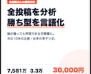 全投稿を分析し勝ちパターンを言語化します 728本分析の手法で次の10本の企画まで納品 イメージ1