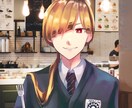 バストアップイラスト・アイコン描きます 貴方だけのカッコイイアイコン描かせていただきます！ イメージ3