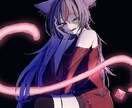 ダークから鮮やかさまで。目を引く女の子を描きます 理想全部叶えます！初回割引＆無制限修正付き！ イメージ2