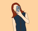 思い出の写真をオシャレな線画イラストにします 即対応◎SNS・プレゼント・思い出の記念に！ イメージ1